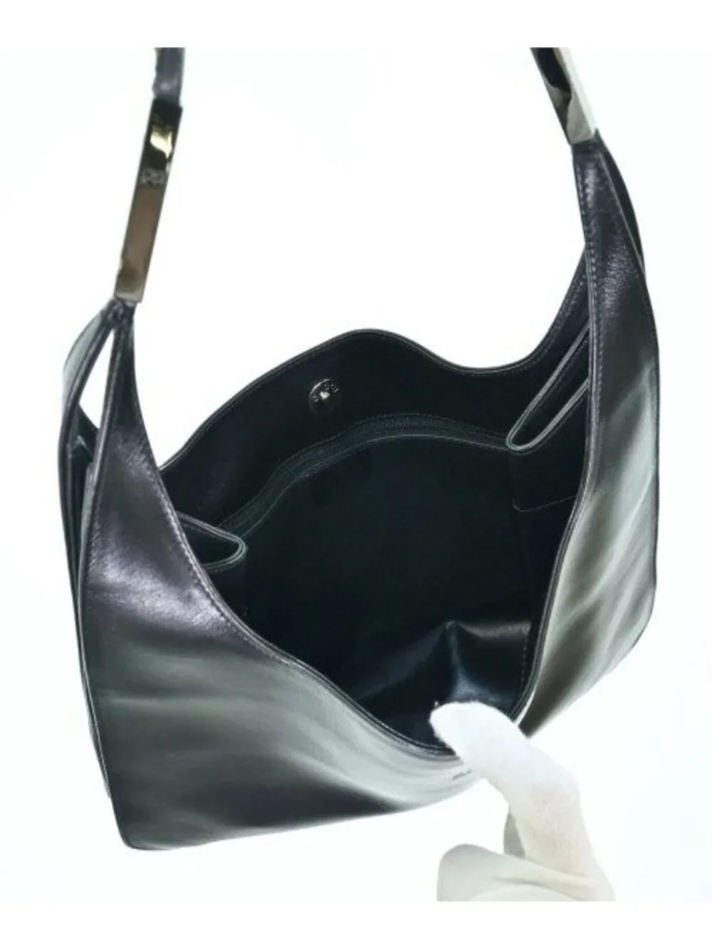 ★SOLD★ Gucci Handbag Black - Picture 4 of 9